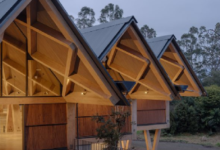 Arquitectura sostenible que conecta con la naturaleza
