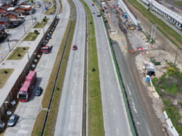Por obras de Puente Industrial: Este lunes comenzarán desvíos de tránsito en Costanera de Hualpén