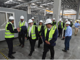 Ministro Montes: “la vivienda industrializada es una manera de modernizar y actualizar el sector de la construcción”
