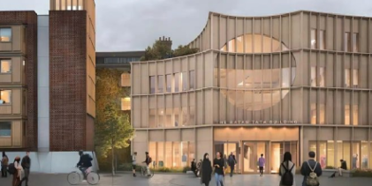 Madera Contralaminada para el Centro Oxford-India Ratan Tata.