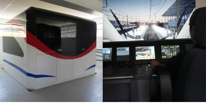 Tren Santiago-Chillán: inauguran nuevo simulador para capacitar a maquinistas ferroviarios