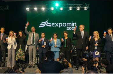 Ministra Williams inaugura Expomin: “Chile tiene un rol fundamental en esta minería de futuro”