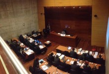 Parte audiencia de formalización a políticos UDI y RN por financiamiento irregular de campañas