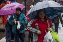 Lluvias se intensificarán el domingo en la Región Metropolitana