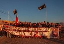 Codelco asegura que manifestación pone en riesgo a la división: «Nuestro llamado es salvar a El Salvador»