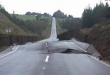 Restablecerán tránsito en ruta Imperial-Carahue tras derrumbe que rompió el pavimento