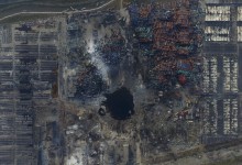 Ciudadanos de Tianjin se quejan de escozor en la piel tras primeras lluvias luego de la explosión
