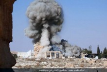 Estado Islámico difunde imágenes de la destrucción total del histórico templo en Palmira