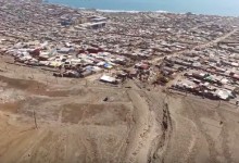 Imágenes captadas por drone muestran área de alto riesgo donde se emplaza Tocopilla