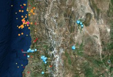 Aplicación web permite visualizar mapa de sismos en Chile en tiempo real