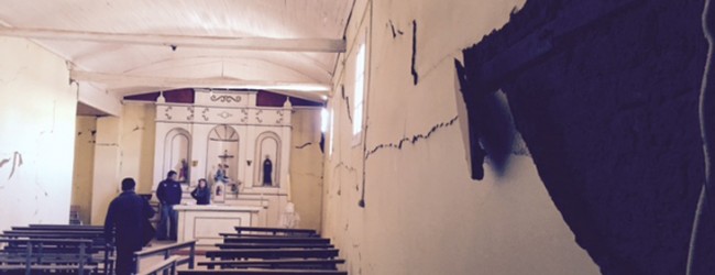 Colegio de Arquitectos muestra preocupación por el Patrimonio afectado por el terremoto