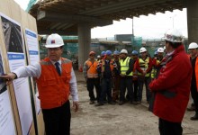 Construcción de Enlace General Velásquez en Renca completa avance de 61%