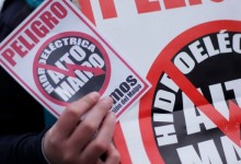 Opositores a hidroeléctrica Alto Maipo anuncian para diciembre nueva marcha en Santiago
