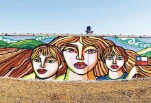 Doñihue luce el mural más grande de Chile