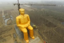 Admiradores de Mao erigen en su honor una estatua gigante en China