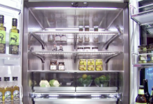 CES 2016: LG presenta refrigerador transparente que se abre solo