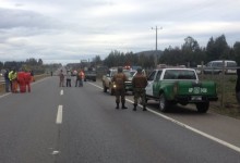 Vecinos se toman ruta que une Nueva Imperial y Carahue en rechazo a construcción de puente