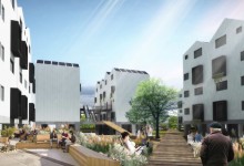 En Chañaral parte construcción de primeros edificios en madera del país