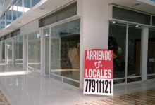 Arriendos de locales comerciales del sector oriente caen 11% por desaceleración