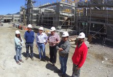 Un 35% de avance muestra reposición del Liceo C-14 de Lonquimay