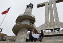 El municipio de Coquimbo y la fundación del monumento: ​Proyectan la construcción de parque urbano y viacrucis en Cruz del Tercer Milenio