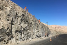 Un avance del 97% registra la construcción de la tercera pista de la Ruta 24 de Tocopilla