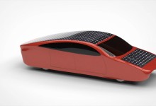 Adelantan imágenes del primer auto solar chileno de cuatro puertas