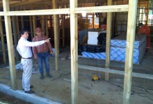 Un 60% de avance registra la construcción de escuela para el sector de Los Pellines en la costa valdiviana