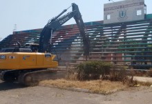 Municipio de La Calera entregó el estadio “Nicolás Chahuán” para iniciar su reconstrucción
