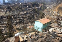 Reconstrucción de casas del último incendio de Valparaíso podría durar 2 años