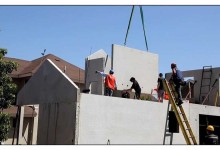 En Chile construyen cuatro casas por día utilizando robots