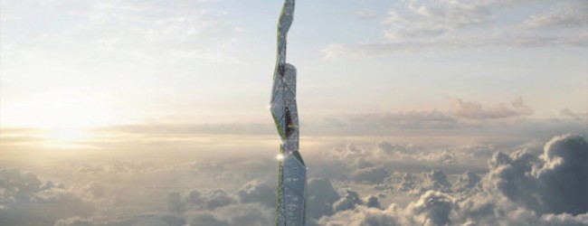 Diseñan un rascacielos de 4,8 km. para vivir literalmente en las nubes