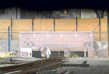 Un “hoyo negro” al costado del Mapocho