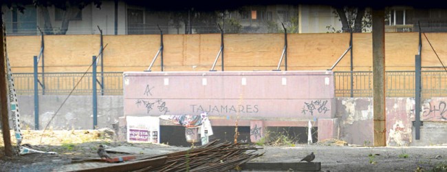 Un “hoyo negro” al costado del Mapocho