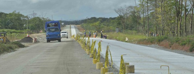 Avanza construcción de carreteras en zona del Pacífico y Bluefields