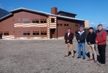 Consejeros Regionales visitan obras en construcción en la comuna de Aysén