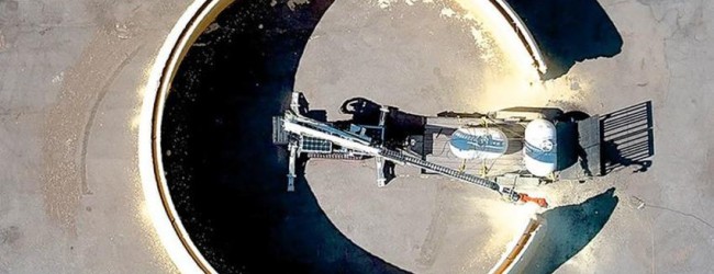 Este robot gigante construye un edificio 3D en 14 horas