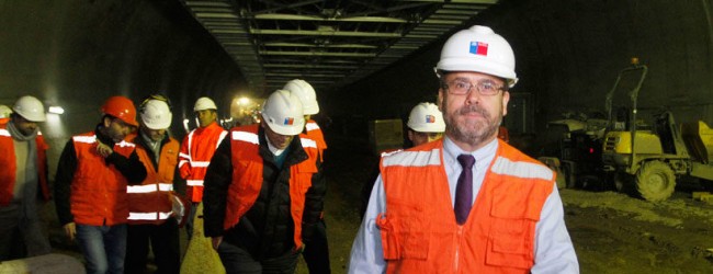 MOP: Obras de túnel Kennedy presentan un 77% de avance