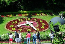 Reconstrucción del reloj de flores de Viña del Mar presenta un 50% de avance