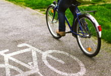 Construcción de ciclovía en el sector Los Chiflones de Coronel presenta un 70% de avance