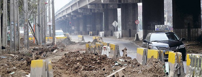 Corredor Vicuña Mackenna: multas de $ 53 mil diarios por un año de retraso