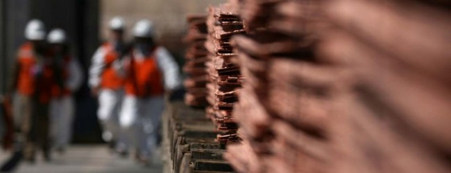 Cobre rompe la barrera de los US$3,10 y cierra la sesión con avance de 1,43%