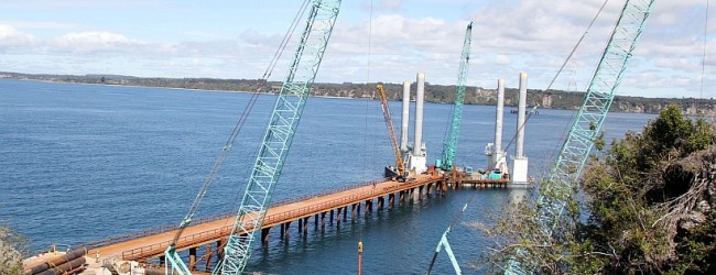 Estudios atrasaron un año la construcción del puente sobre el canal Chacao