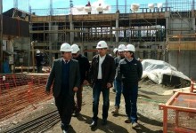Construcción de la nueva municipalidad de Mariquina presenta un 27% de avance en sus obras