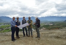 Inician construcción de café-mirador en cerro Cordón de Puerto Aysén