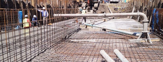 Un 25% de avance registran las obras de nuevo colector de aguas lluvias en Talcahuano: sería entregado en 2019