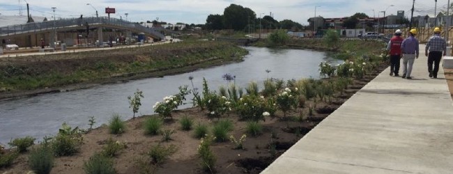 Parque urbano Estero Quilpue de Los Ángeles terminará su construcción a fines de febrero