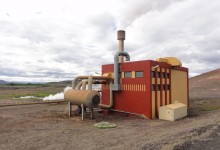 Construcción de la planta geotérmica Bjarnarflag, continúa en Islandia