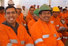 Trabajadores de la construcción celebraron su día con show artístico en Osorno
