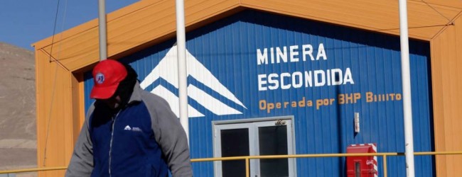 Sindicato de mina Escondida ve «altamente probable» no lograr acuerdo contrato anticipado